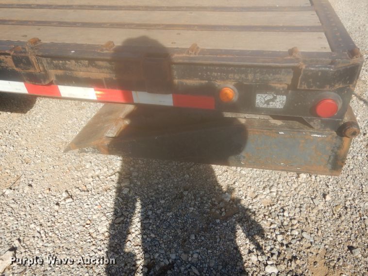 image for item DJ2173 2004 Ledwell LW48  drop deck equipment trailer