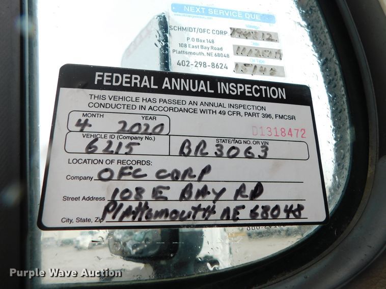 image for item DJ5928 2012 Freightliner Cascadia 125  semi truck