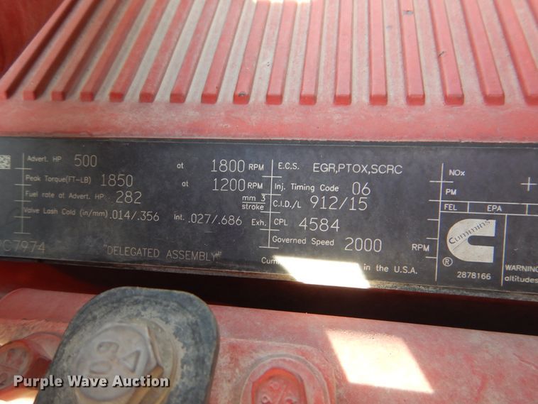 image for item DJ8587 2016 Kenworth W900  semi truck