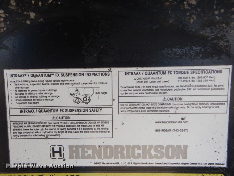 image for item DJ8589 2012 Utility FS2CHA flatbed trailer