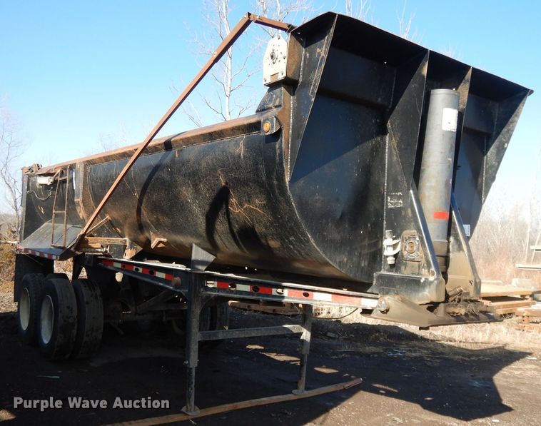 image for item DL2631 1997 Load King end dump trailer