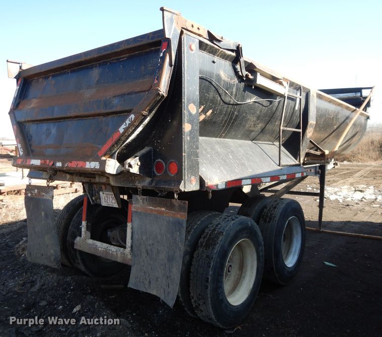 image for item DL2631 1997 Load King end dump trailer