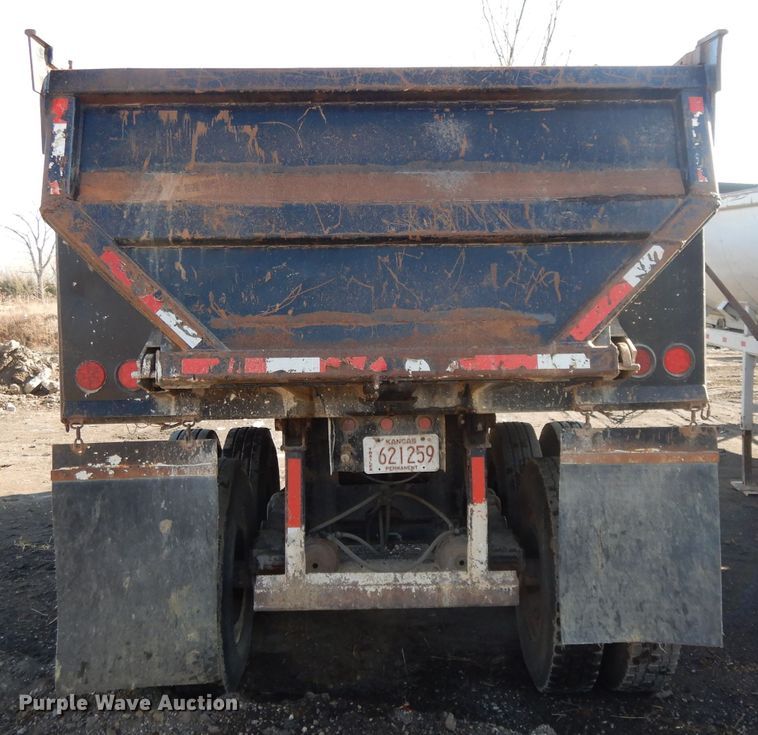 image for item DL2631 1997 Load King end dump trailer