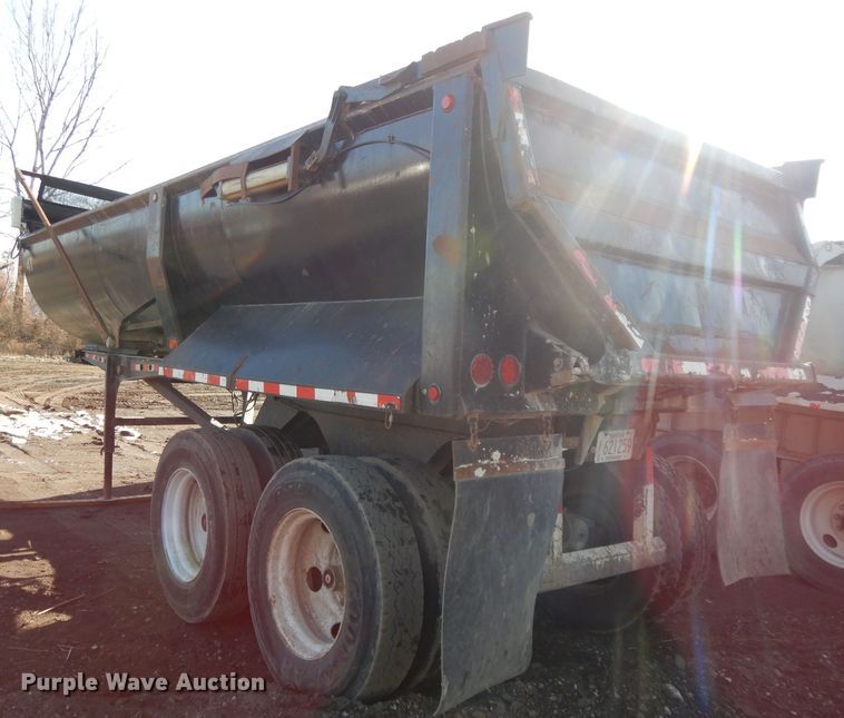 image for item DL2631 1997 Load King end dump trailer