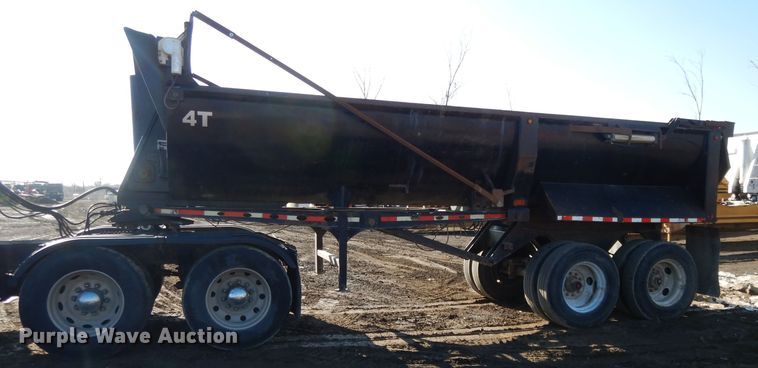 image for item DL2631 1997 Load King end dump trailer