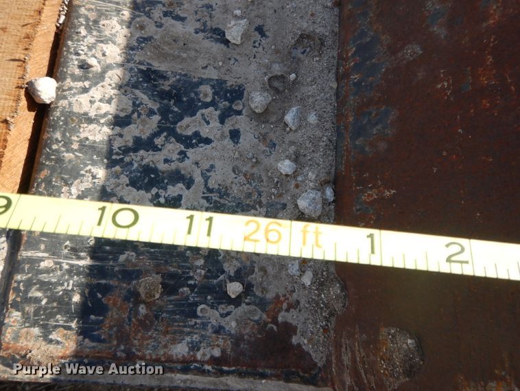 image for item GG9289 1999 Fontaine Ram 50  lowboy equipment trailer