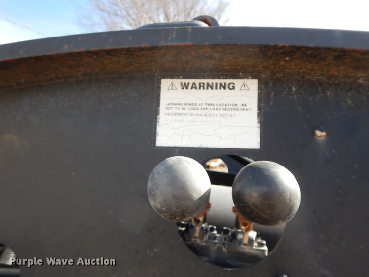 image for item GG9289 1999 Fontaine Ram 50  lowboy equipment trailer