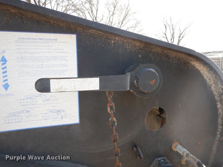 image for item GG9289 1999 Fontaine Ram 50  lowboy equipment trailer