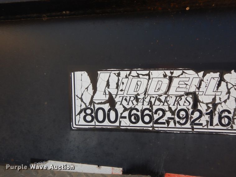 image for item GG9289 1999 Fontaine Ram 50  lowboy equipment trailer