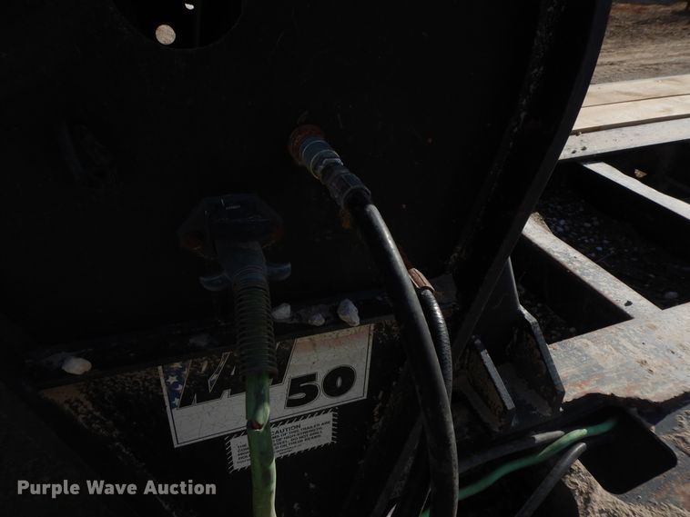 image for item GG9289 1999 Fontaine Ram 50  lowboy equipment trailer