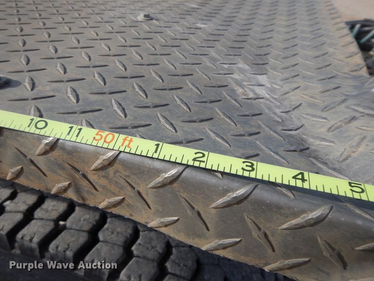 image for item GG9289 1999 Fontaine Ram 50  lowboy equipment trailer