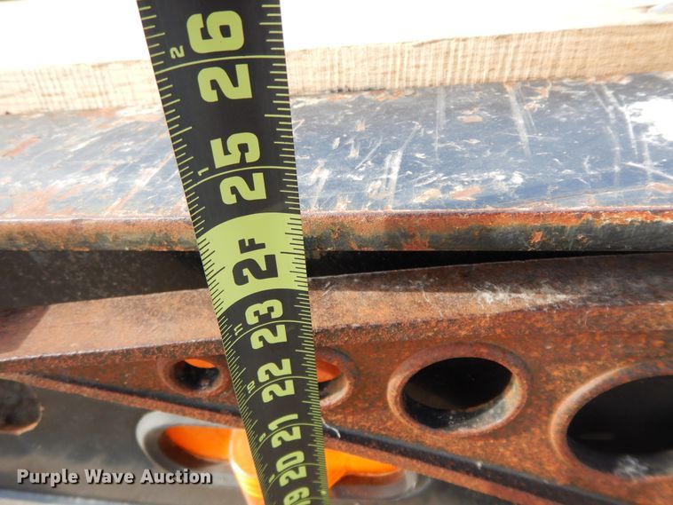 image for item GG9289 1999 Fontaine Ram 50  lowboy equipment trailer