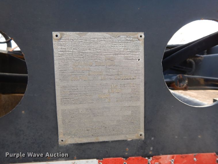 image for item GG9289 1999 Fontaine Ram 50  lowboy equipment trailer