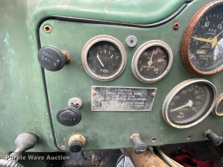 image for item HR9348 1959 Mack B61  semi truck with trailer