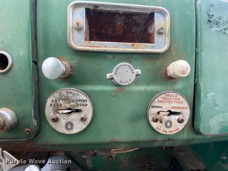 image for item HR9348 1959 Mack B61  semi truck with trailer