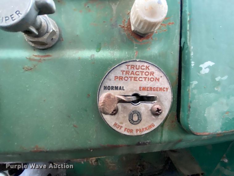 image for item HR9348 1959 Mack B61  semi truck with trailer