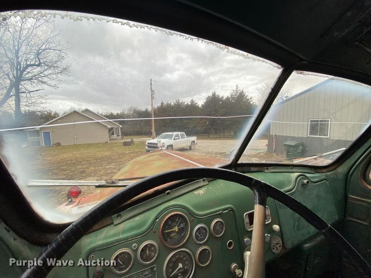 image for item HR9348 1959 Mack B61  semi truck with trailer