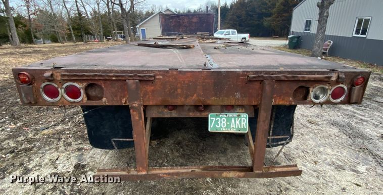 image for item HR9348 1959 Mack B61  semi truck with trailer