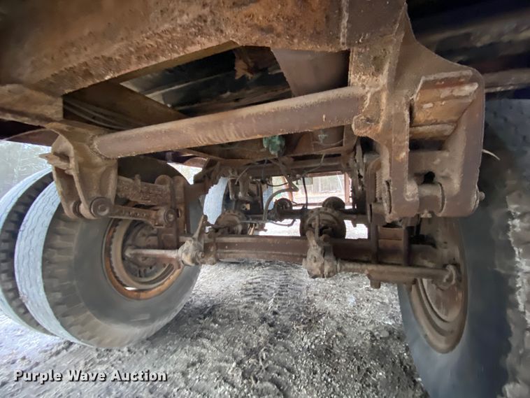 image for item HR9348 1959 Mack B61  semi truck with trailer