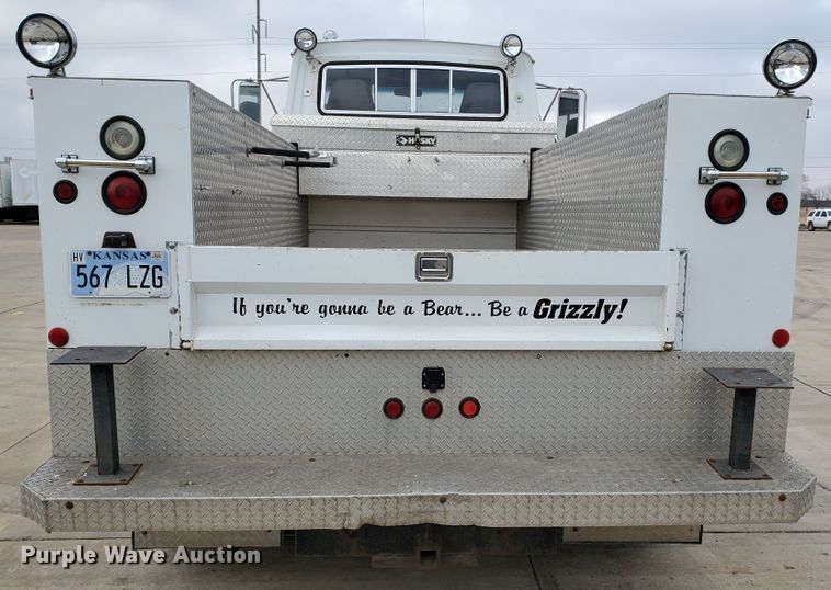 image for item HW9637 1987 Ford LN8000  utility / service truck