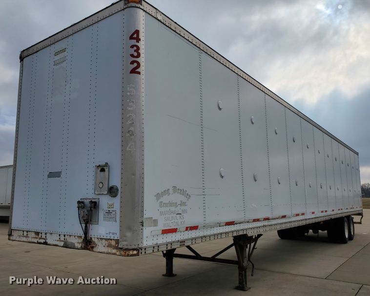 image for item HW9638 2000 Wabash Duraplate  dry van trailer