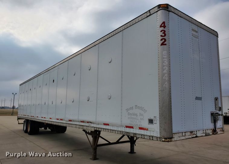 image for item HW9638 2000 Wabash Duraplate  dry van trailer
