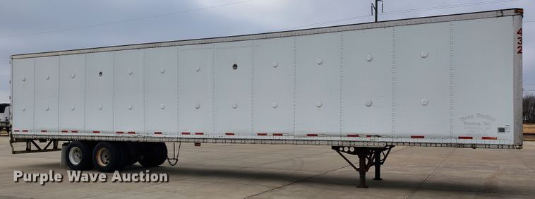 image for item HW9638 2000 Wabash Duraplate  dry van trailer