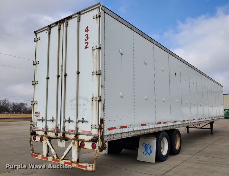 image for item HW9638 2000 Wabash Duraplate  dry van trailer