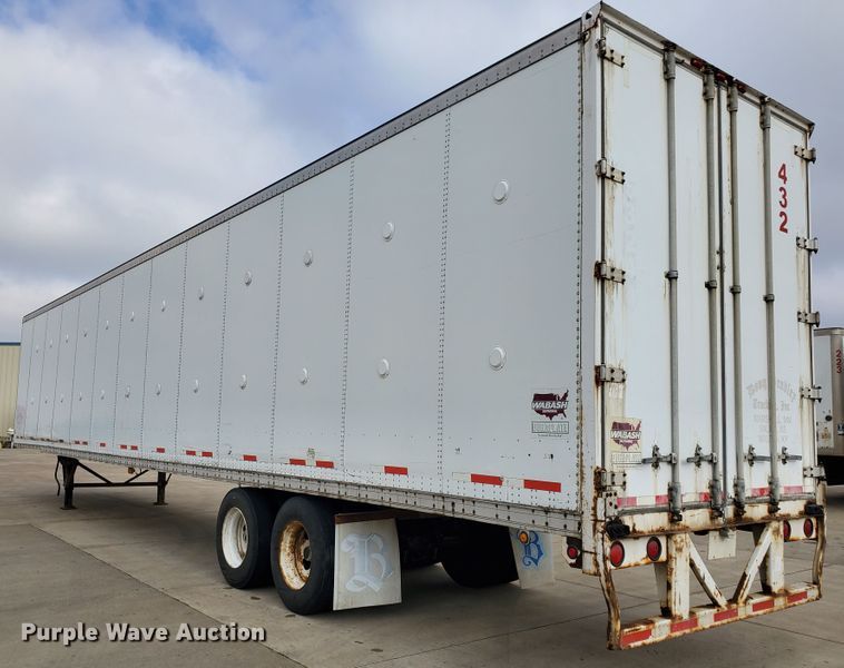image for item HW9638 2000 Wabash Duraplate  dry van trailer