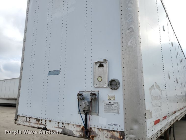 image for item HW9638 2000 Wabash Duraplate  dry van trailer
