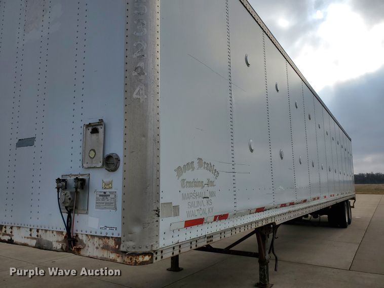 image for item HW9638 2000 Wabash Duraplate  dry van trailer