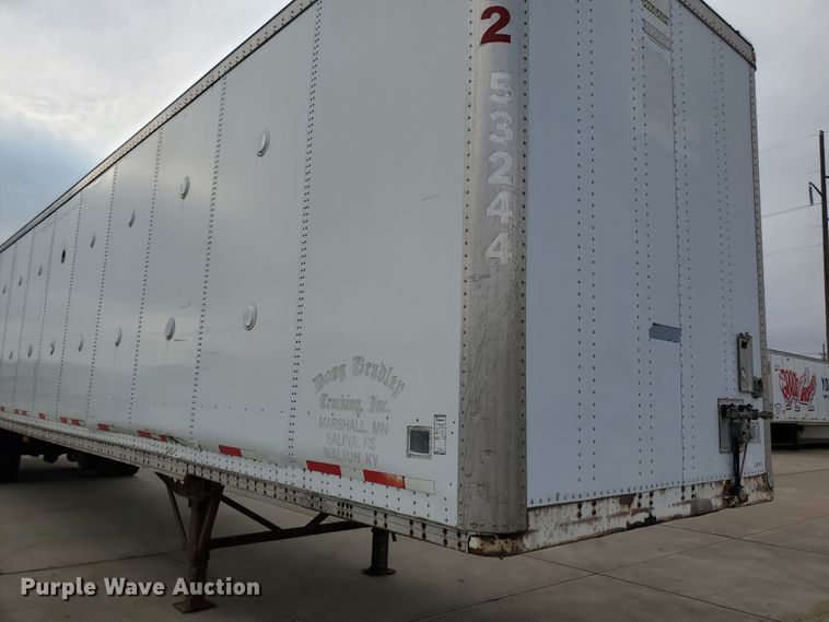 image for item HW9638 2000 Wabash Duraplate  dry van trailer