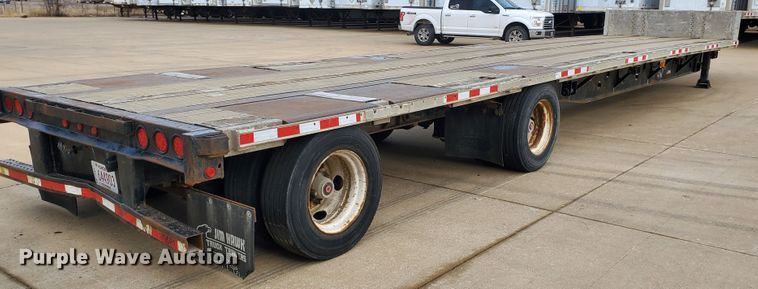 image for item HW9640 1998 Wabash  drop deck trailer