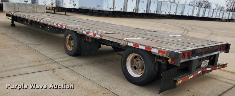 image for item HW9640 1998 Wabash  drop deck trailer