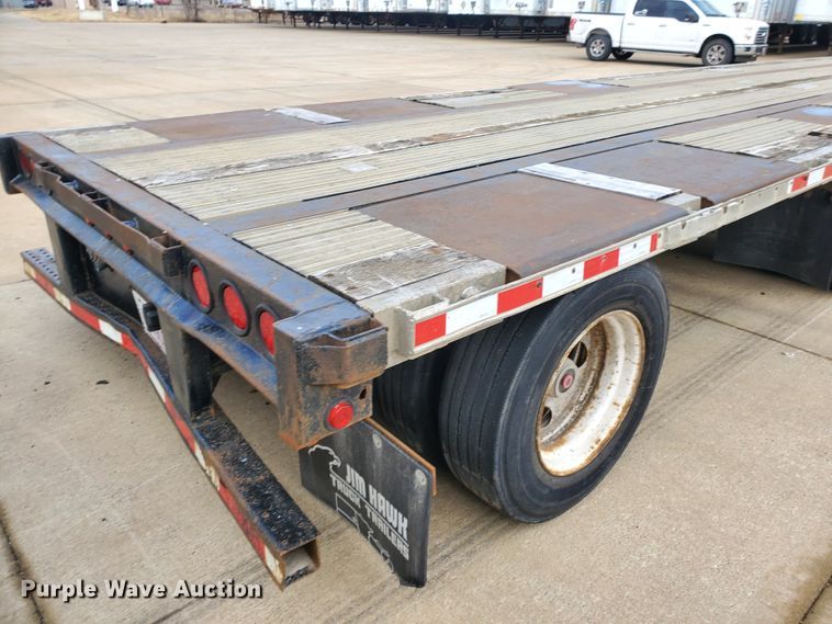 image for item HW9640 1998 Wabash  drop deck trailer