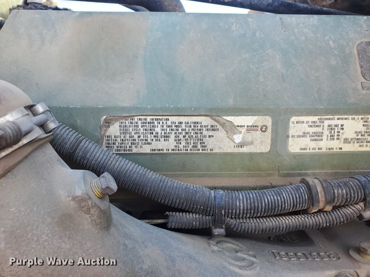 image for item HW9645 1995 Freightliner FLD120  semi truck