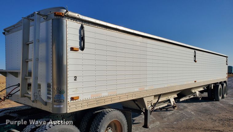 image for item HW9646 2004 Timpte Super Hopper double hopper bottom grain trailer