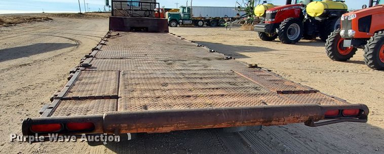 image for item HW9668 1979 Landoll Hauloll  drop deck equipment trailer