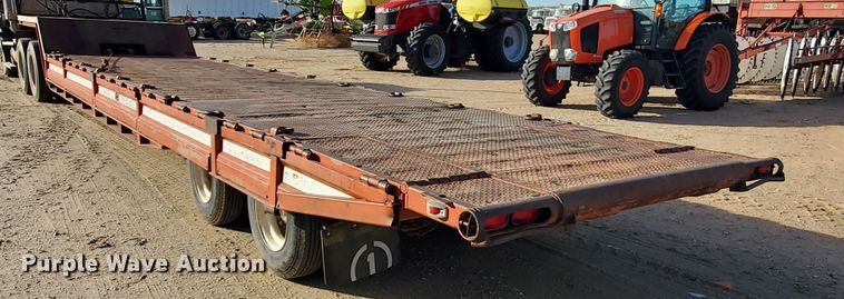 image for item HW9668 1979 Landoll Hauloll  drop deck equipment trailer