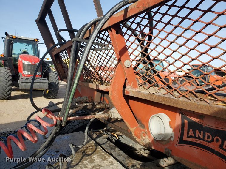 image for item HW9668 1979 Landoll Hauloll  drop deck equipment trailer