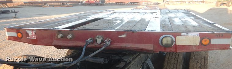 image for item HW9800 2001 Viking VDRR53100 drop deck equipment trailer