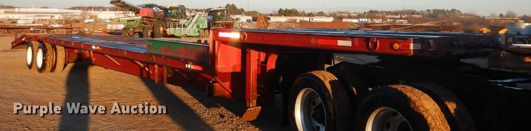image for item HW9800 2001 Viking VDRR53100 drop deck equipment trailer