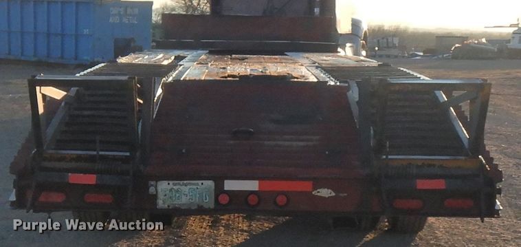 image for item HW9800 2001 Viking VDRR53100 drop deck equipment trailer