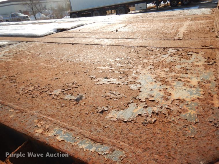 image for item HX9536 2008 Lufkin  flatbed trailer