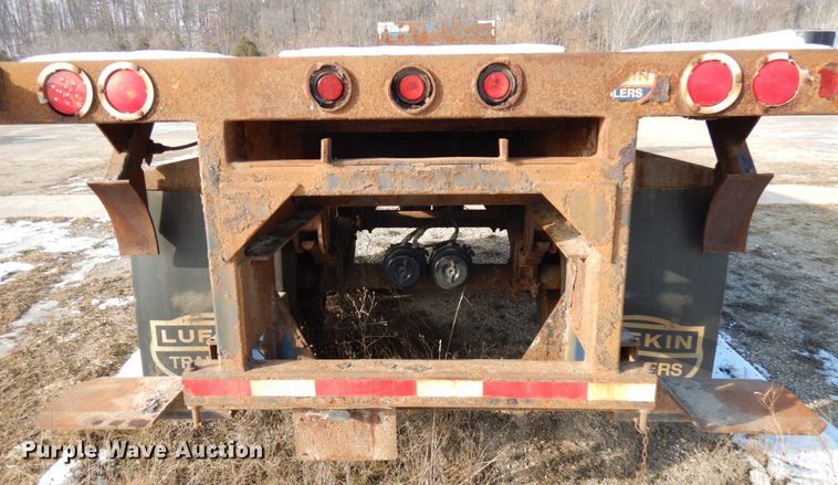 image for item HX9536 2008 Lufkin  flatbed trailer