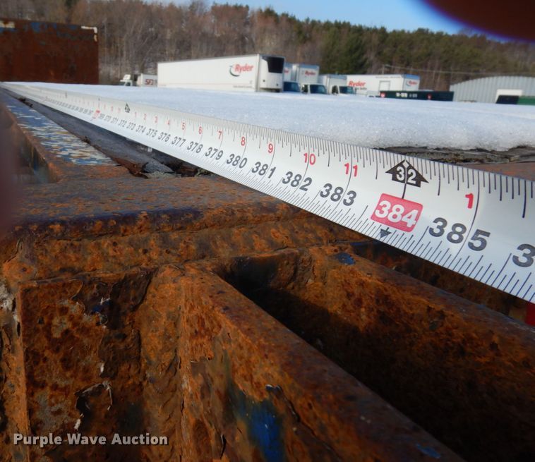 image for item HX9536 2008 Lufkin  flatbed trailer