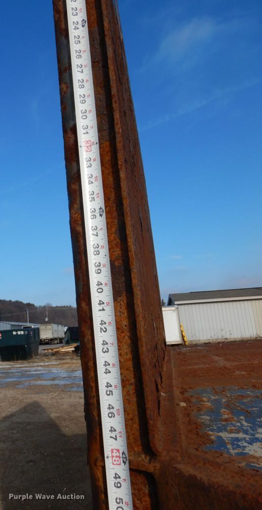 image for item HX9536 2008 Lufkin  flatbed trailer