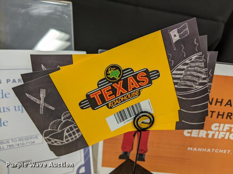 image for item FM9014 Outing for six to Manhatchet, Texas Roadhouse and a Limo Ride