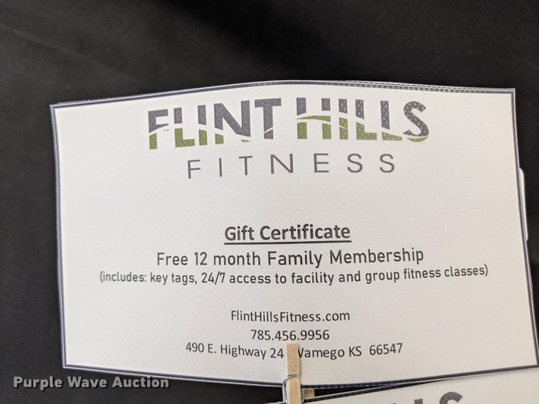 image for item FM9026 Flinthills Fitness gift package