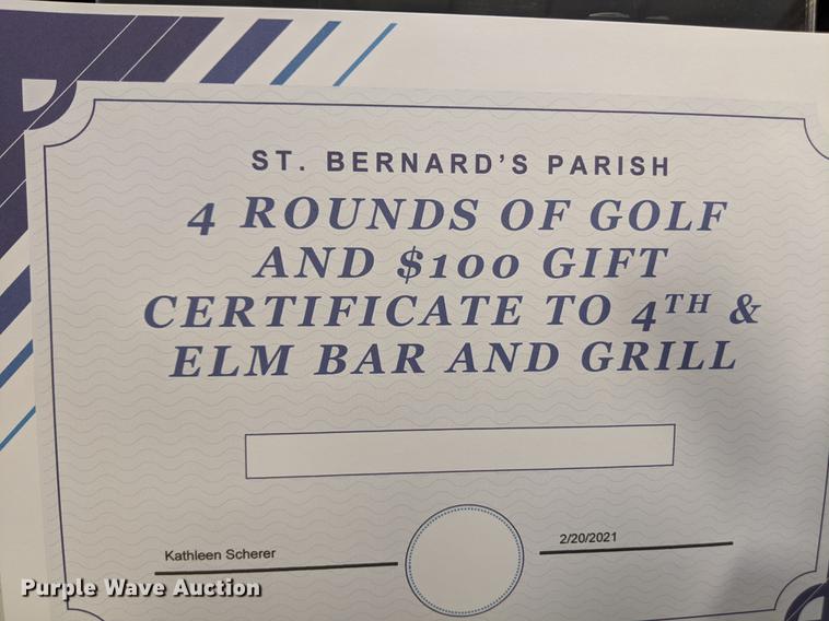 image for item FM9031 Wamego Golf package